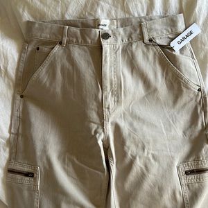 STRAIGHT BAGGY GRAY JEANS CARGO STYLE